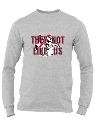 Oak Hills Bulldogs They Not Like Us #2 Men's LS T-Shirt