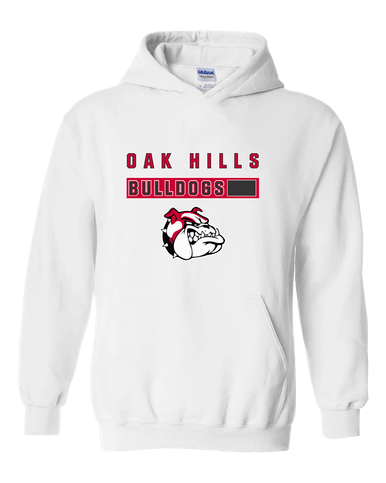 Oak Hills Bulldogs Mascot #7 Men's Hoodie