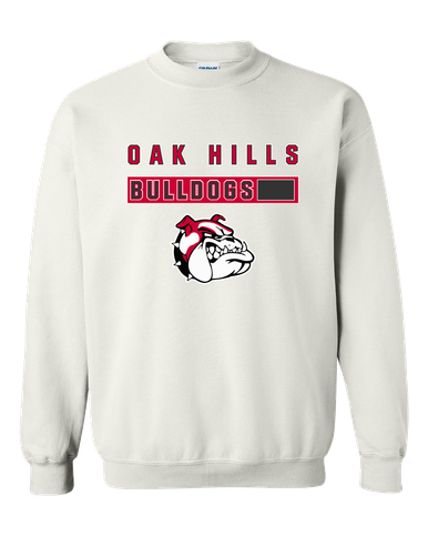 Oak Hills Bulldogs Mascot #7 Men's Sweatshirt