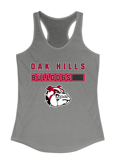 Oak Hills Bulldogs Mascot #7 Women's Tank Top