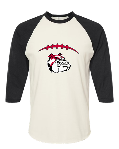 Oak Hills Bulldogs Football #2 Women's Baseball T-Shirt