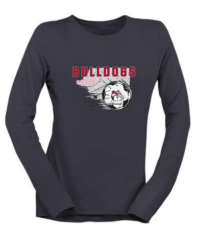 Oak Hills Bulldogs Soccer #2 Women's Premium LS T-Shirt