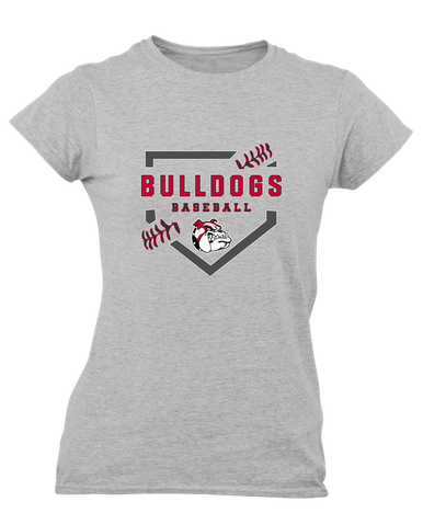 Oak Hills Bulldogs Baseball #2 Women's Premium SS T-Shirt