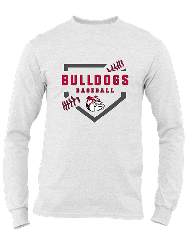 Oak Hills Bulldogs Baseball #2 Men's Premium LS T-Shirt