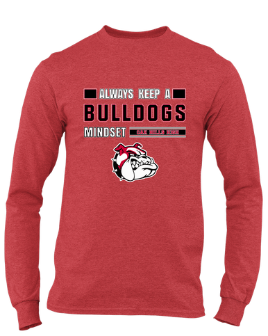 Oak Hills Bulldogs Mindset Men's LS T-Shirt