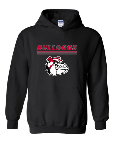Oak Hills Bulldogs Mascot #8 Men's Hoodie