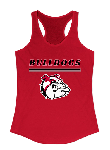 Oak Hills Bulldogs Mascot #8 Women's Tank Top