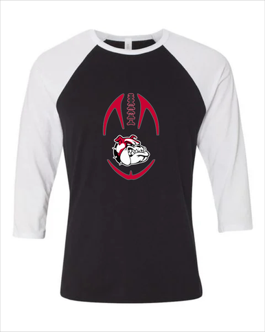 Oak Hills Bulldogs Football #4 Women's Baseball T-Shirt