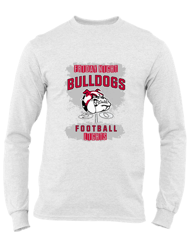 Oak Hills Bulldogs Football #6 Men's Premium LS T-Shirt