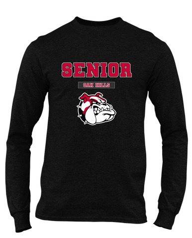 Oak Hills Bulldogs Senior #2 Men's LS T-Shirt