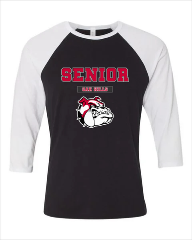 Oak Hills Bulldogs Senior #2 Men's Baseball T-Shirt
