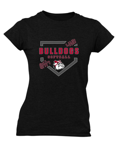 Oak Hills Bulldogs Softball #2 Women's SS T-Shirt