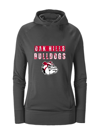 Oak Hills Bulldogs Mascot #9 Women's Hoodie