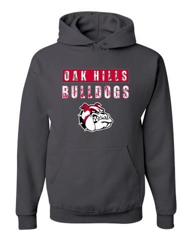 Oak Hills Bulldogs Mascot #9 Men's Premium Hoodie