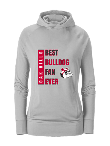 Oak Hills Bulldogs Best Bulldog Fan Women's Hoodie