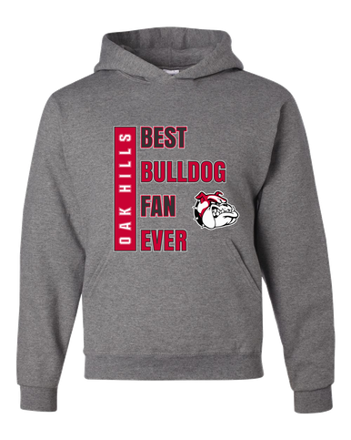 Oak Hills Bulldogs Best Bulldog Fan Men's Premium Hoodie