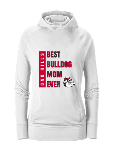 Oak Hills Bulldogs Best Bulldog Mom Women's Hoodie