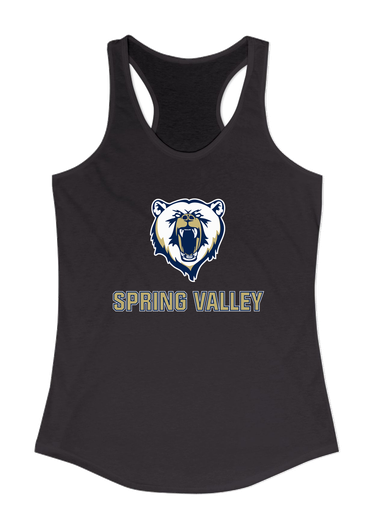 Spring Valley Grizzlies Mascot #2 Women's Tank Top