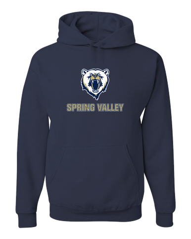Spring Valley Grizzlies Mascot #2 Men's Premium Hoodie