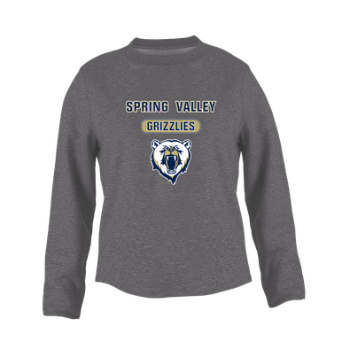 Spring Valley Grizzlies Mascot #3 Women's Sweatshirt