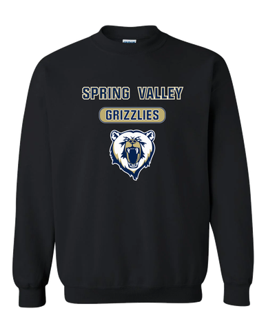 Spring Valley Grizzlies Mascot #3 Men's Sweatshirt