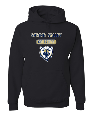 Spring Valley Grizzlies Mascot #3 Men's Premium Hoodie
