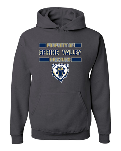 Spring Valley Grizzlies Property Of Men's Premium Hoodie