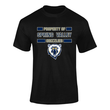 Spring Valley Grizzlies Property Of Men's Premium SS T-Shirt