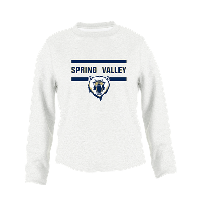 Spring Valley Grizzlies Mascot #4 Women's Sweatshirt
