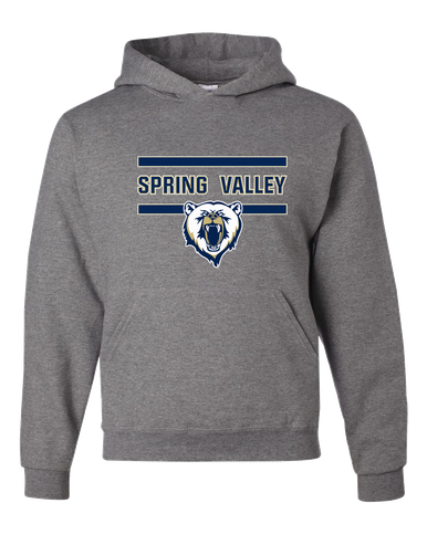 Spring Valley Grizzlies Mascot #4 Men's Premium Hoodie