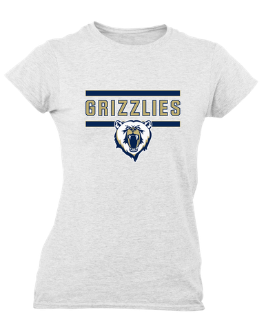 Spring Valley Grizzlies Mascot #5 Women's SS T-Shirt