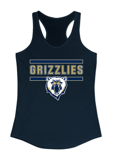 Spring Valley Grizzlies Mascot #5 Women's Tank Top