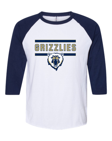 Spring Valley Grizzlies Mascot #5 Women's Baseball T-Shirt