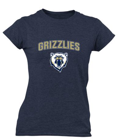 Spring Valley Grizzlies Mascot #6 Women's Premium SS T-Shirt