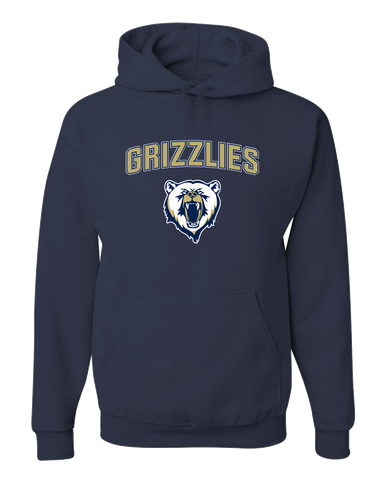 Spring Valley Grizzlies Mascot #6 Men's Premium Hoodie