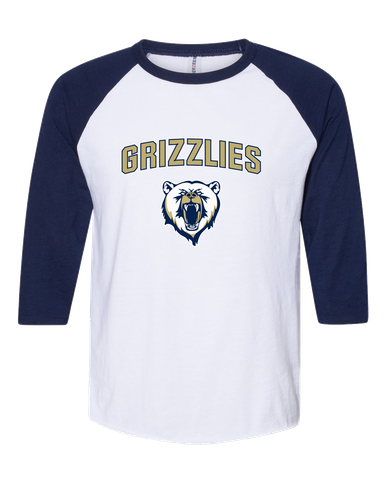 Spring Valley Grizzlies Mascot #6 Men's Baseball T-Shirt