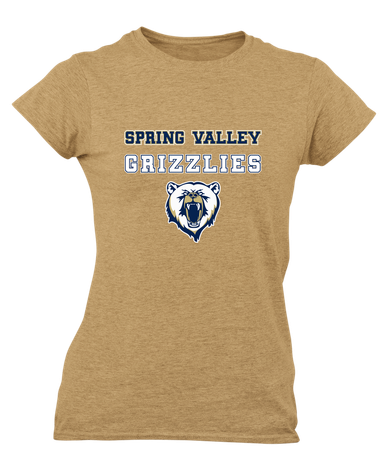 Spring Valley Grizzlies Spirit Women's SS T-Shirt