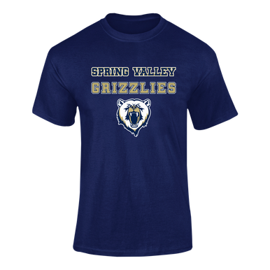 Spring Valley Grizzlies Spirit Men's SS T-Shirt