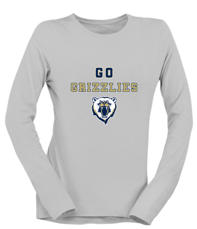 Spring Valley Grizzlies Go Team Women's LS T-Shirt