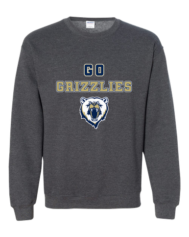 Spring Valley Grizzlies Go Team Men's Sweatshirt