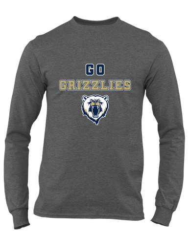 Spring Valley Grizzlies Go Team Men's LS T-Shirt