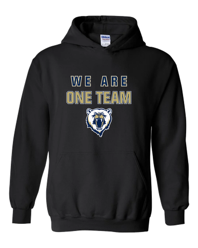 Spring Valley Grizzlies We Are One Team Men's Hoodie