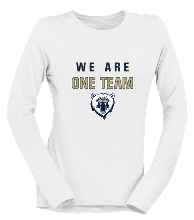 Spring Valley Grizzlies We Are One Team Women's LS T-Shirt