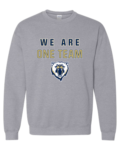 Spring Valley Grizzlies We Are One Team Men's Sweatshirt