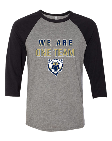 Spring Valley Grizzlies We Are One Team Men's Baseball T-Shirt