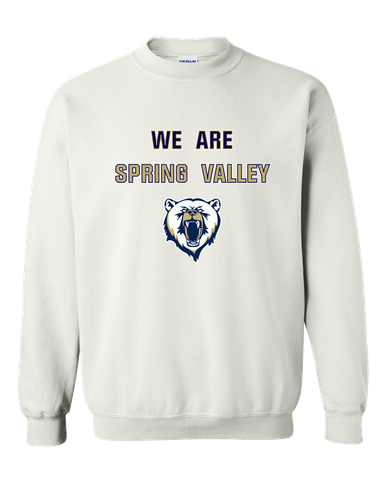 Spring Valley Grizzlies We Are Men's Sweatshirt