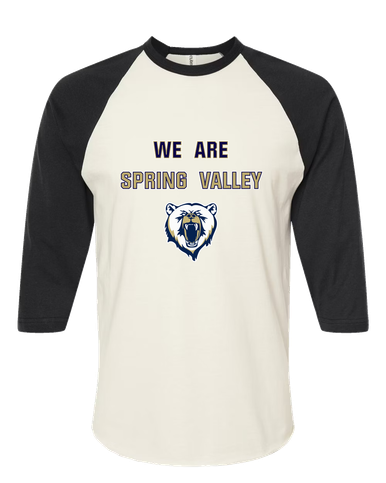 Spring Valley Grizzlies We Are Men's Baseball T-Shirt