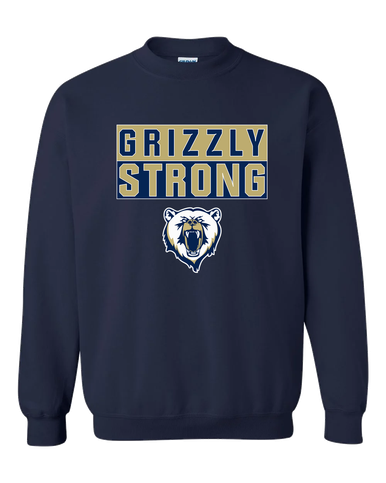 Spring Valley Grizzlies Strong #1 Men's Sweatshirt