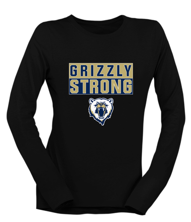 Spring Valley Grizzlies Strong #1 Women's Premium LS T-Shirt