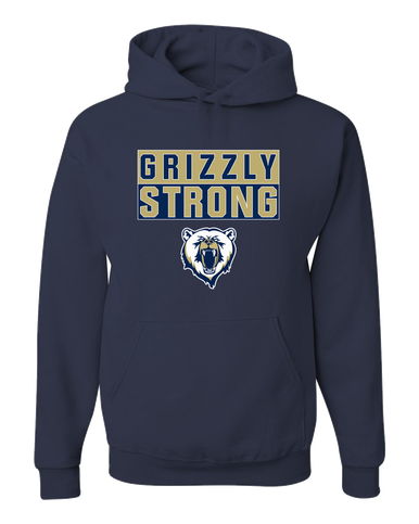 Spring Valley Grizzlies Strong #1 Men's Premium Hoodie